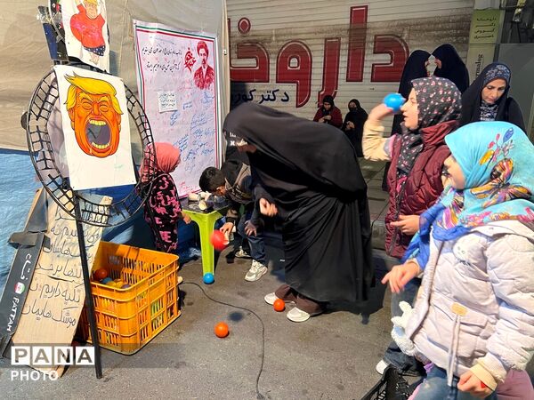 موکب پایگاه بسیج شهید پشنگ‌زاده در اجتماعات مردمی