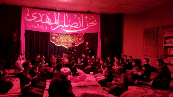 هیئت هفتگی انصار المهدی در نیشابور 