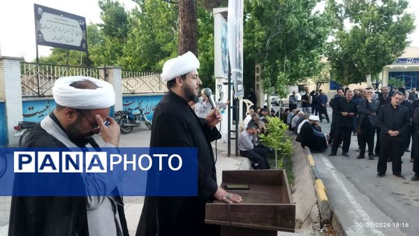 مردم ماهان عزادار رئیس‌جمهور شهید