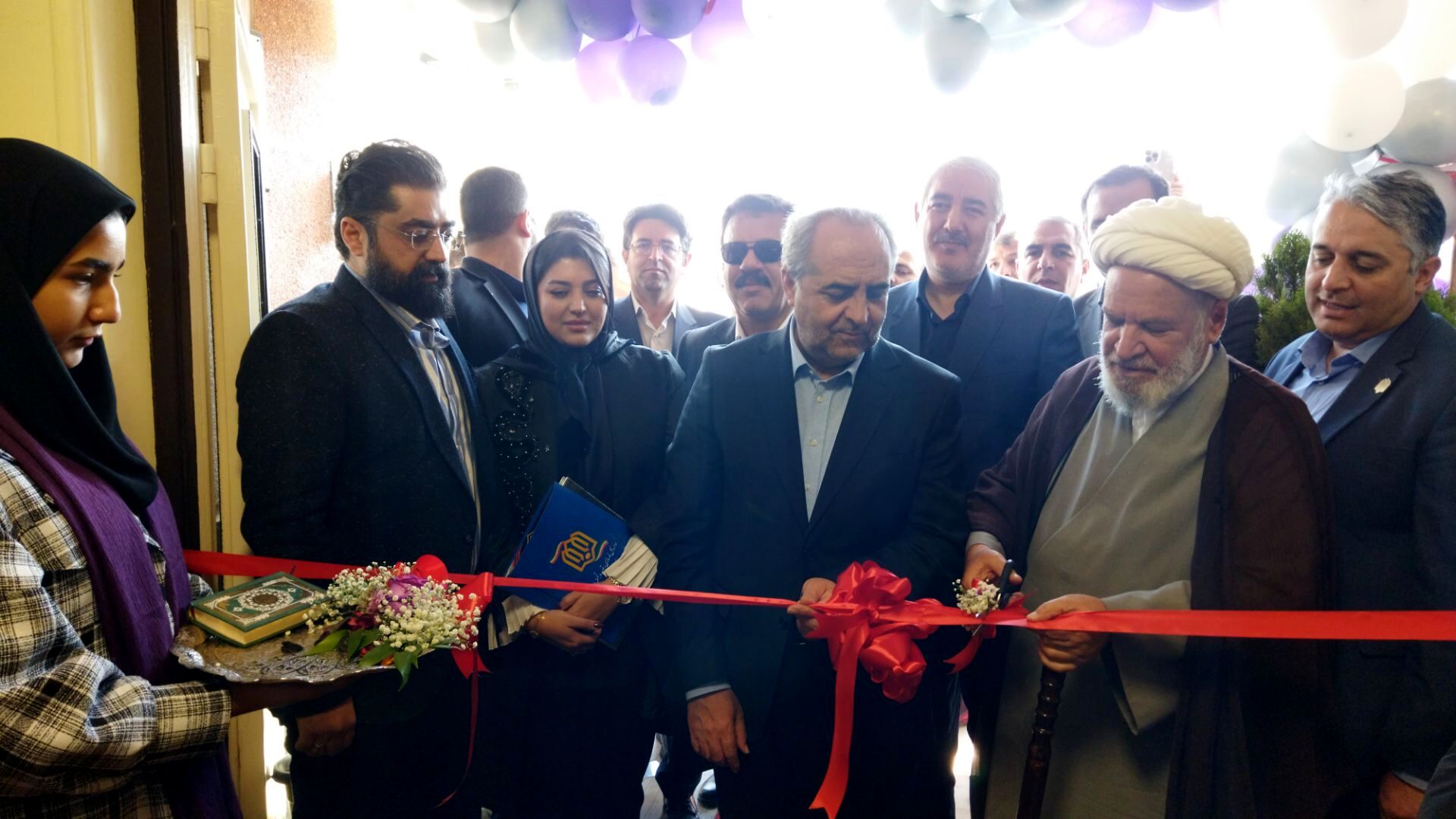 افتتاح مدرسه ۶ کلاسه «بانو مهین شادمان»