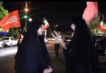مردم پردیس از علت حضورشان در خیابان می‌گویند