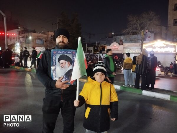 راهپیمایی باشکوه  مردم منطقه سیدی 