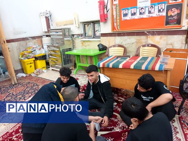 دانش‌آموزان بهبهانی اینبار پای درس عدالت طلبی و فداکاری علی(ع)