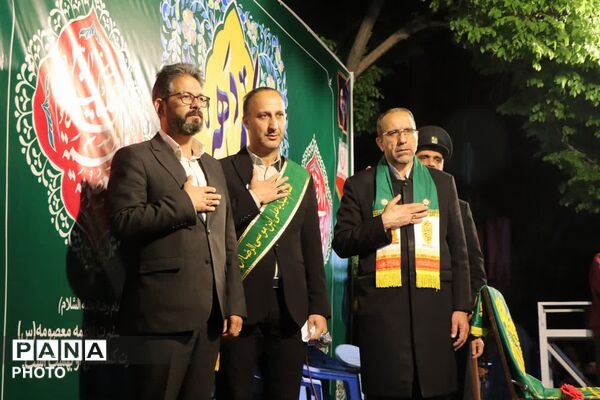 شب رضوی در میدان امام حسین (ع) ابرکوه