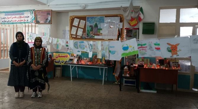 جشنواره ماها در دبستان حضرت رقیه «س» برگزار شد