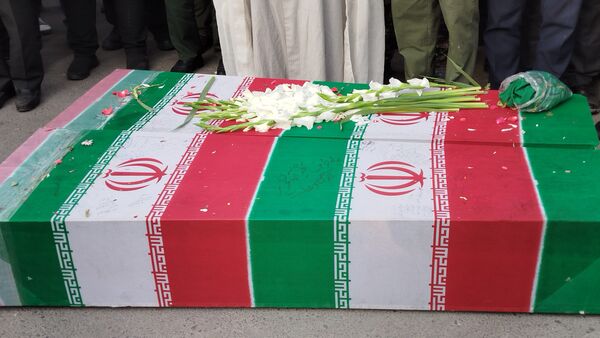 تشییع دو شهید دفاع مقدس در البرز 