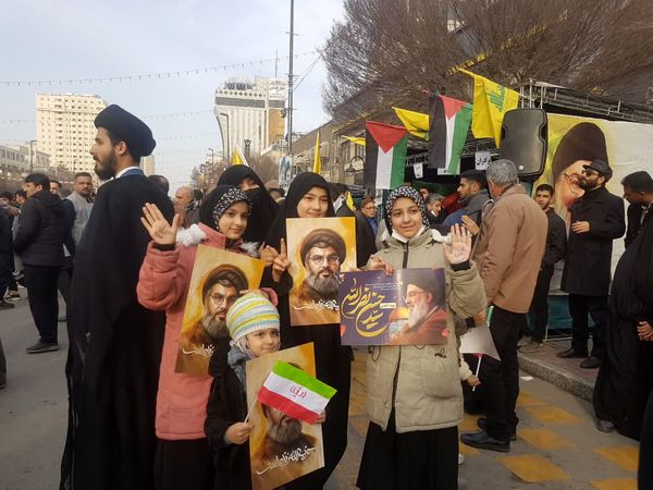 تشییع نمادین شهدای مقاومت درمشهد