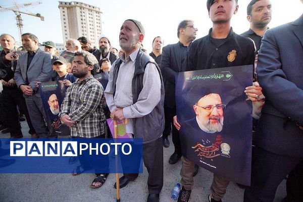 اجتماع مردم مشهد در فراق سید الشهدای خدمت 