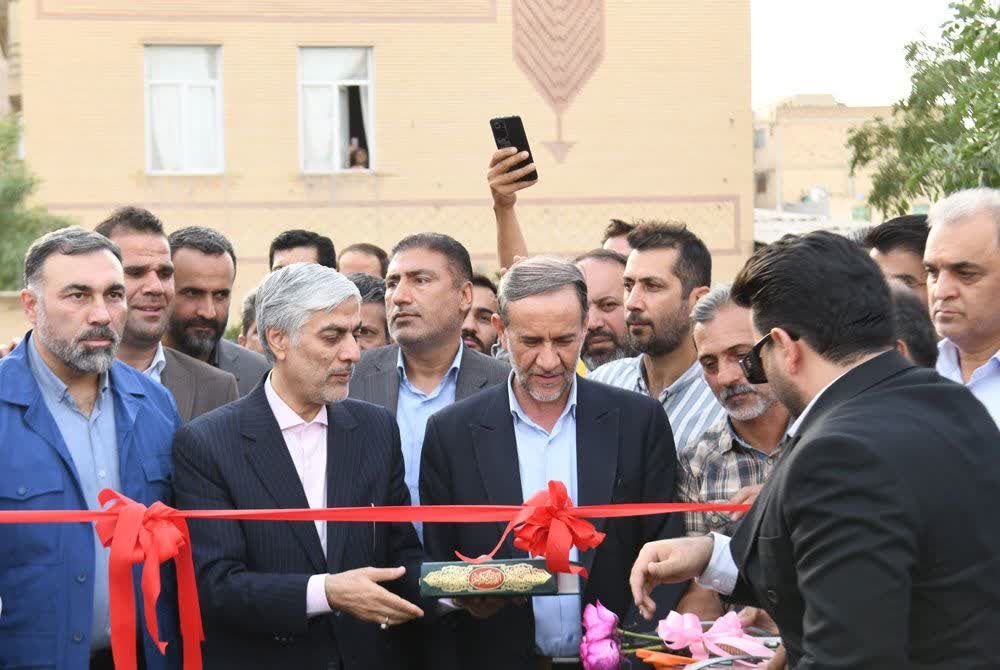 آیین افتتاح 2 پروژه ورزشی با حضور وزیر ورزش و جوانان در شهرستان فردیس