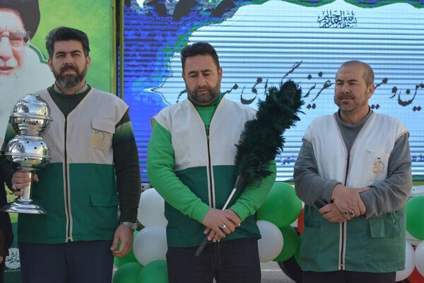 عطر رضوی در جشن نیمه شعبان مدرسه حکمت