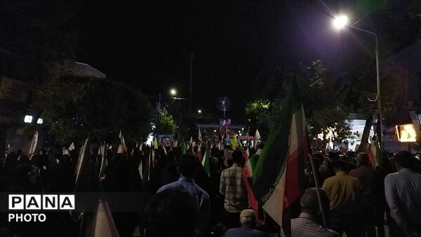هشتاد و پنجمین شب از شب های مقاومت نیشابور در قاب پانا 