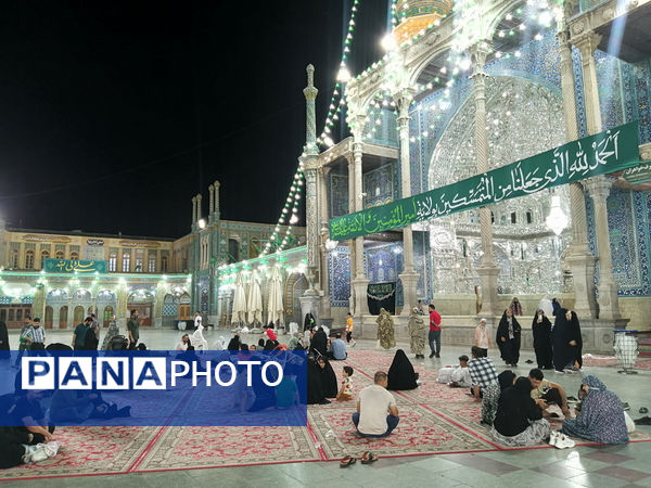 حرم حضرت معصومه(س) در آستانه عید غدیر