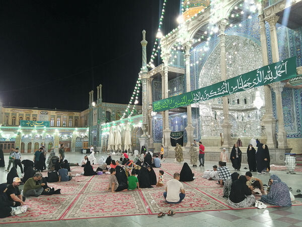 حرم حضرت معصومه(س) در آستانه عید غدیر