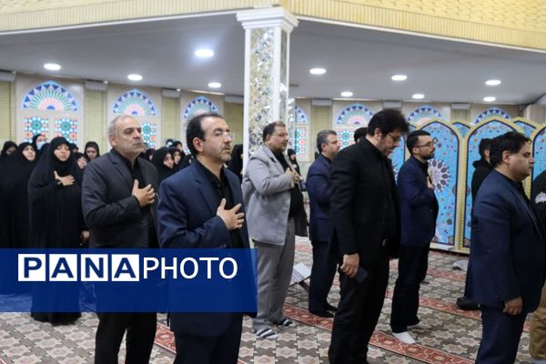 مراسم بزرگداشت شهدای خدمت در منطقه 6 تهران