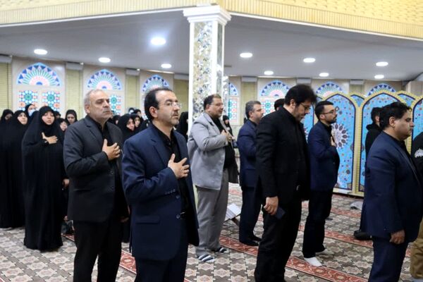 مراسم بزرگداشت شهدای خدمت در منطقه 6 تهران