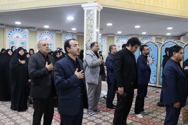مراسم بزرگداشت شهدای خدمت در منطقه 6 تهران