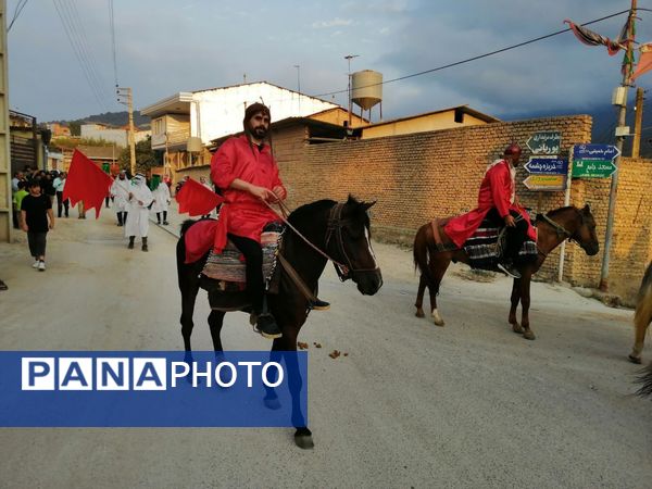 اجرای نمایش آیینی در روستای مهدیرجه گلوگاه 