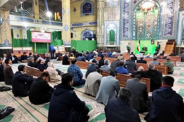 مراسم چهلم شهادت سید مقاومت و سردار نیلفروشان در شهرستان ورامین