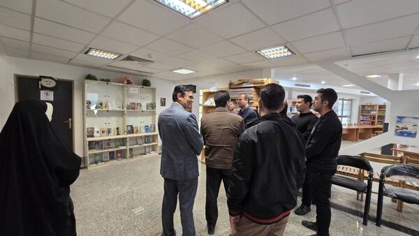 بازدید مدیر کل کتابخانه های عمومی استان خراسان شمالی از کتابخانه شهید بهشتی آشخانه 
