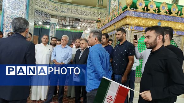 حضور فرهنگیان ناحیه ۲ اهواز در چهاردهمین دوره انتخابات ریاست جمهوری