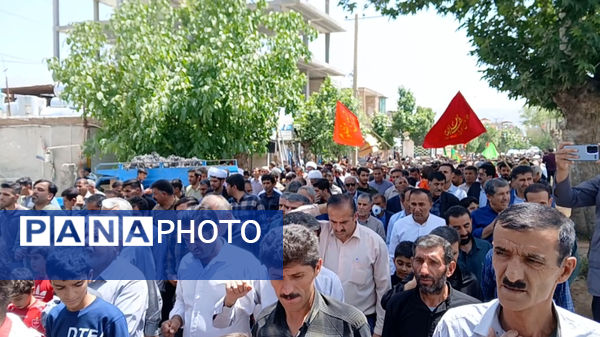 فریاد «مرگ بر اسرائیل» توسط مردم شهید پرور شهرستان لردگان طنین انداز شد