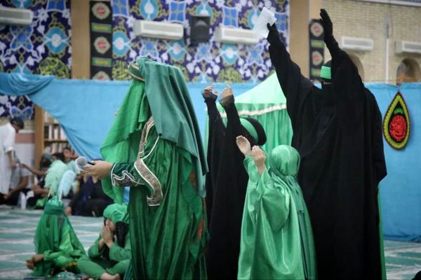آیین تعزیه‌خوانی واقعه عاشورا در شهر اهرم تنگستان