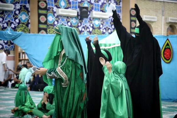 آیین تعزیه‌خوانی واقعه عاشورا در شهر اهرم تنگستان