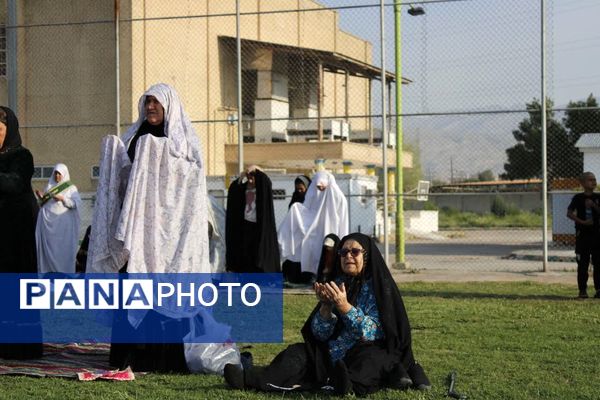 اقامه باشکوه نماز عید فطر در گچساران