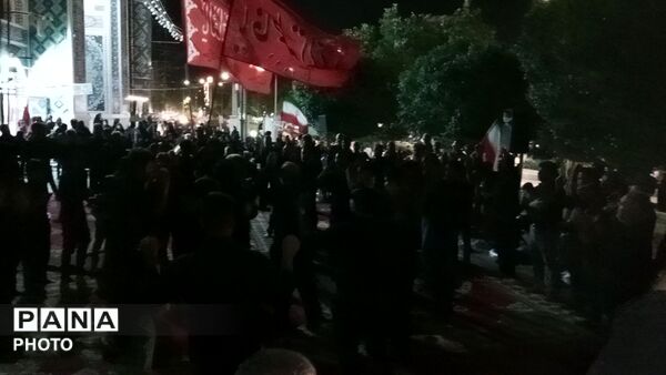 مراسم عزاداری در شب هفتم ماه محرم