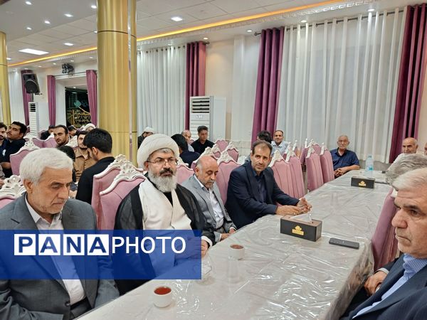 مراسم تجلیل از عوامل هیئت فرهنگیان و دانش آموزی شهرستان کاشمر 