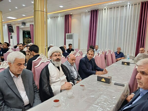 مراسم تجلیل از عوامل هیئت فرهنگیان و دانش آموزی شهرستان کاشمر 