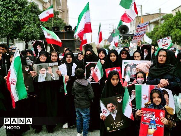 فریاد بلند آزادی قدس در گلوگاه 