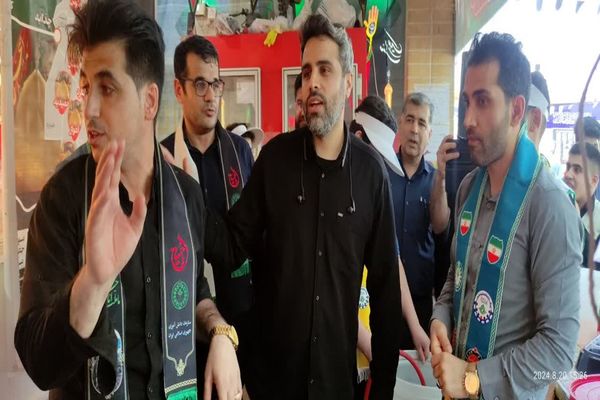 بازدید معاون اردویی گردشگری سازمان دانش‌آموزی از مواکب خوزستان