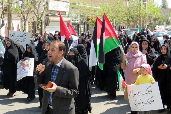 حضور پرشور مردم ناحیه یک شهرری در راهپیمایی روز جهانی قدس