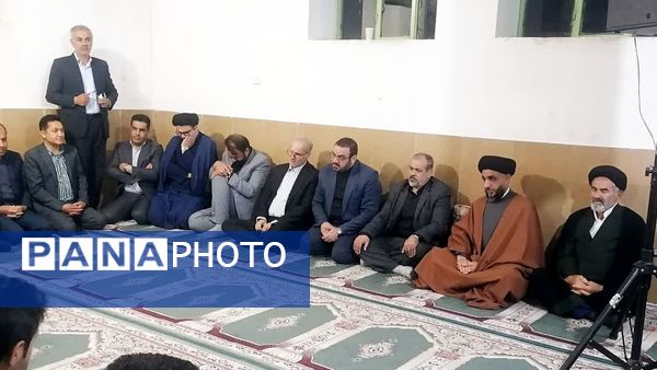 مراسم ترحیم دو قاضی خوشنام کهگیلویه و بویراحمد در دهستان کریک
