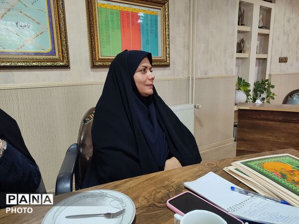 آیین تجلیل و تقدیر از دانش آموزان  خبرنگار خبرگزاری پانا ناحیه۳