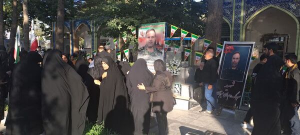 چهلم شهید امنیت هادی میر آبادی در بهشت فضل نیشابور 