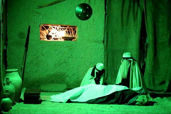 مراسم تعزیه‌خوانی شهادت حضرت فاطمه زهرا (س) در اهرم تنگستان
