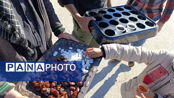 ایستگاه صلواتی هیات عاشقان ثارالله دیشموک به‌مناسبت ایام فاطمیه