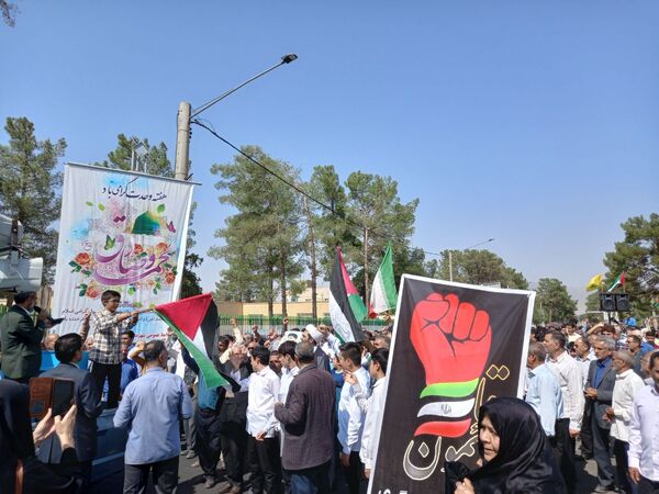راهپیمایی جمعه خشم در کاشمر