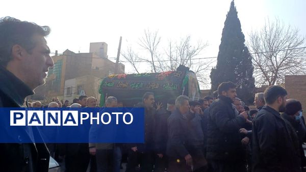 مراسم تشییع حجت‌الاسلام والمسلمین سید هاشم سجادی نسب در برخوار