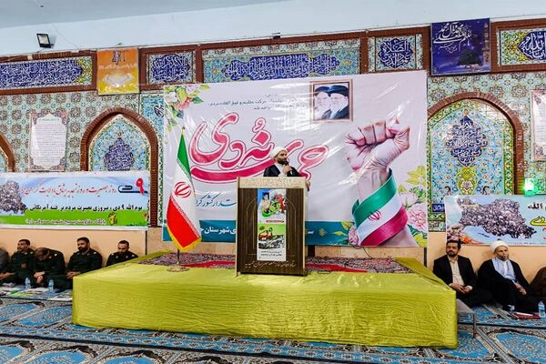 بزرگداشت حماسه ۹ دی در شهرستان حمیدیه