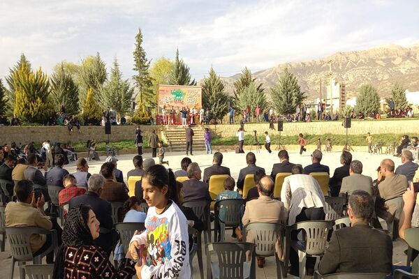 جشن نوروزگاه در پارک ساحلی یاسوج 