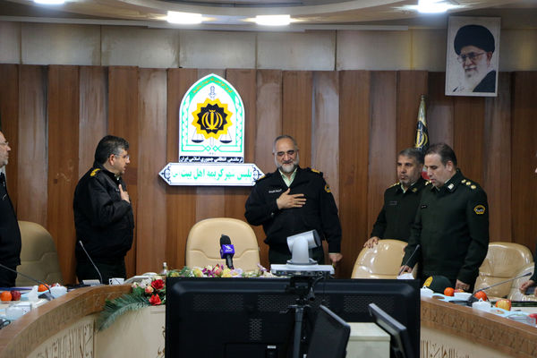 نشست رسانه ای فرمانده انتظامی قم
