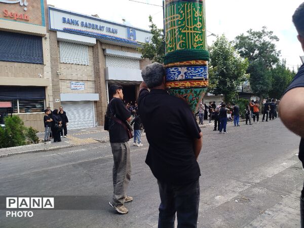 اشک و خون؛ نیشابور در سوگ پیامبر رحمت و امام مجتبای آل‌محمد (ع) غرق در عزاداری شد