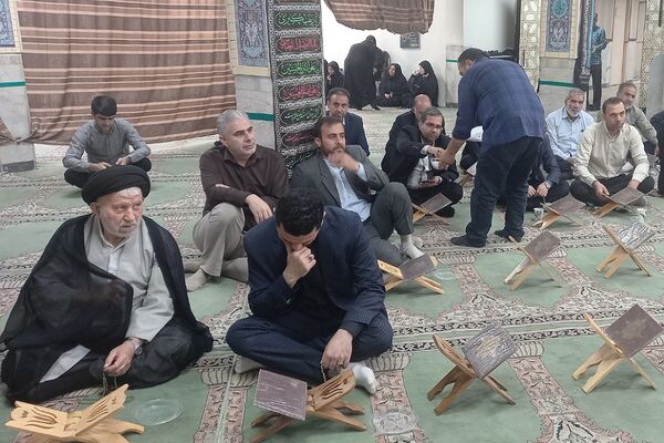 مراسم بزرگداشت شهدای خدمت در ناحیه 2 شهرری 