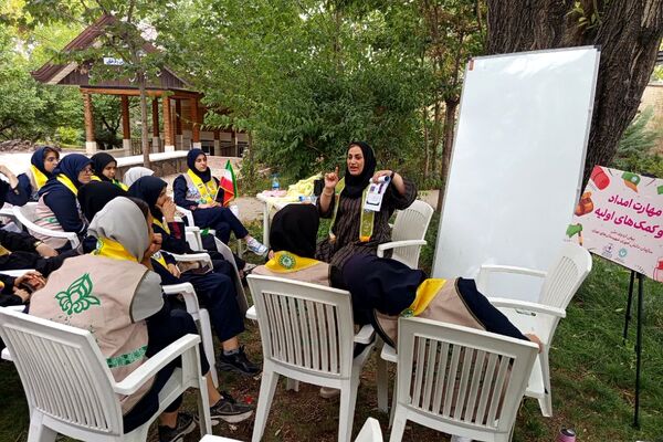 حضور دانش آموزان پیشتاز پردیس در پیش اردوی ملی ۱۴۰۴