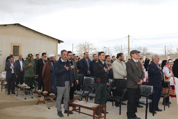افتتاح دبیرستان متوسطه اوّل ۴ کلاسه «مصیب جلالی» در روستای دهنه اخلمد چناران