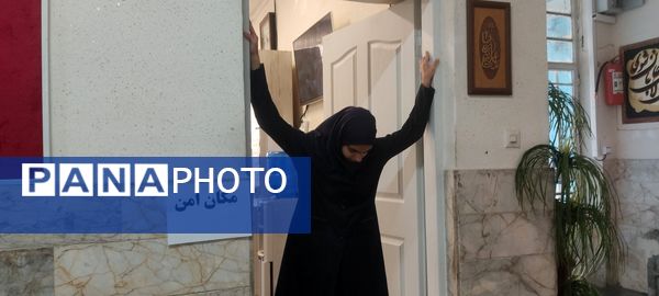 برگزاری بیست و ششمین مانور زلزله در دبیرستان دخترانه شهید صدر