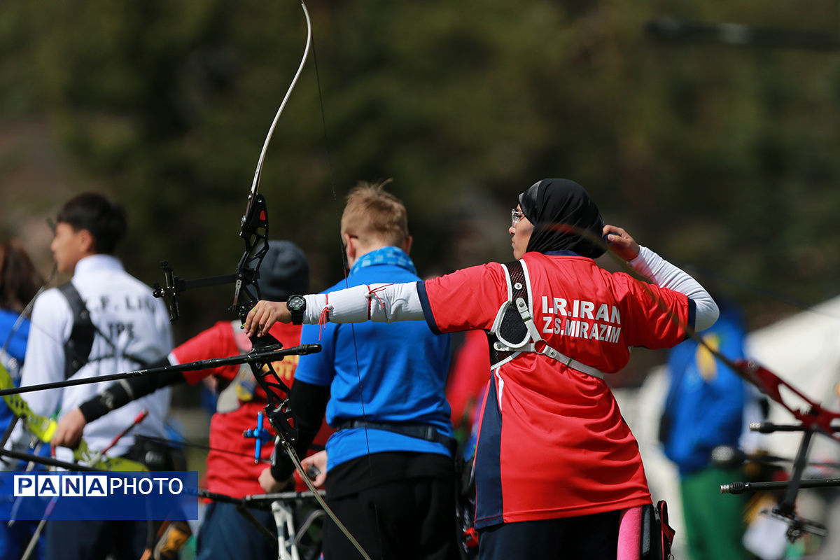 تیراندازی با کمان؛ هلیا حضرتی شکارچی سومین طلای کامپوند از سیبل صربستان